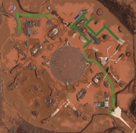 The third iteration of the prototype of the location